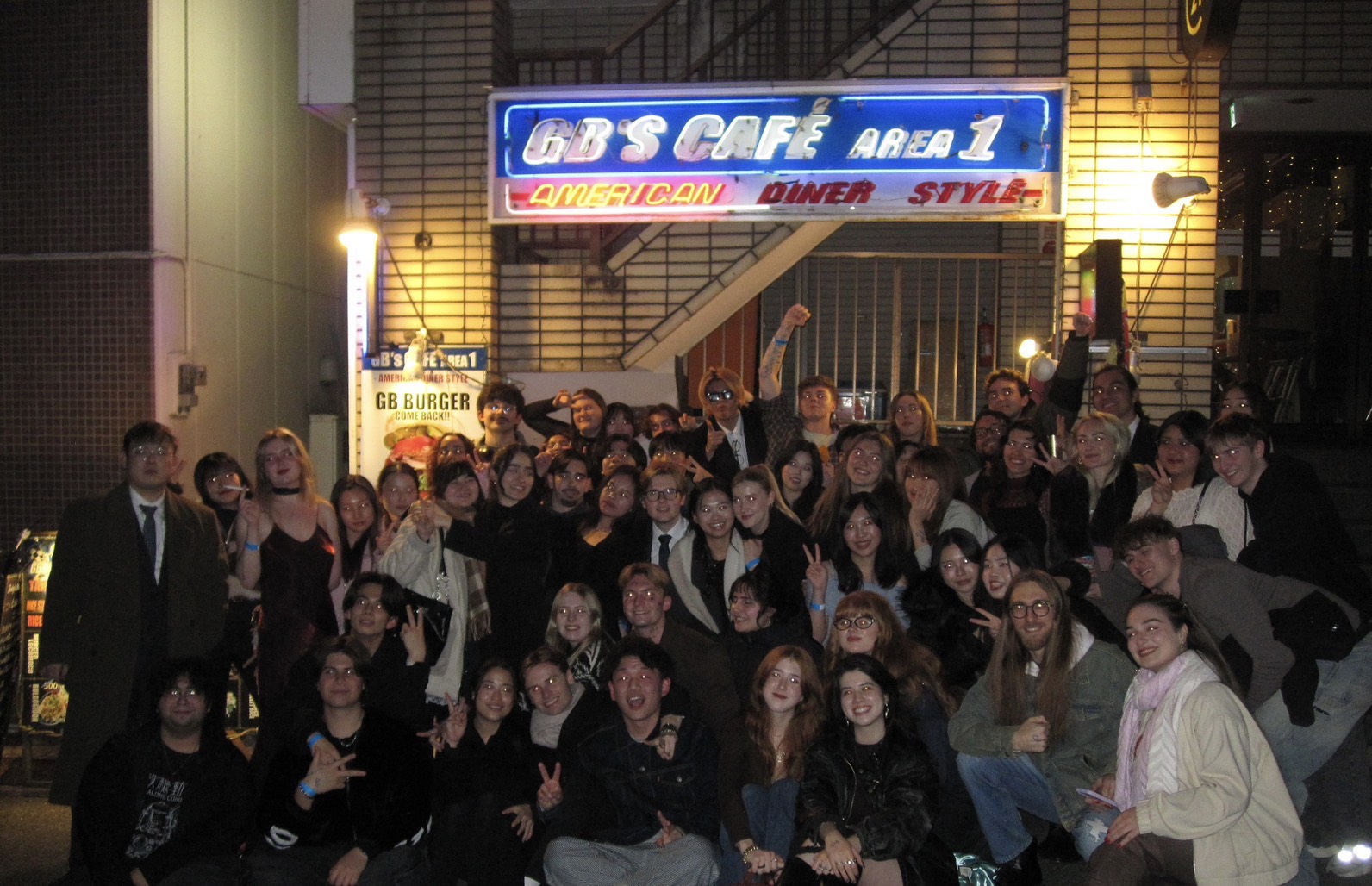 GB's cafe area1でのNOBORDER交流イベント